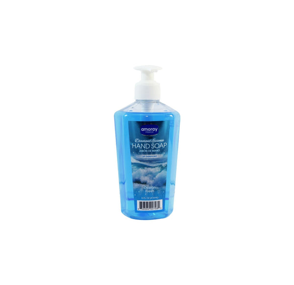 AMORAY HAND SOAP 14OZ OCEAN FR
