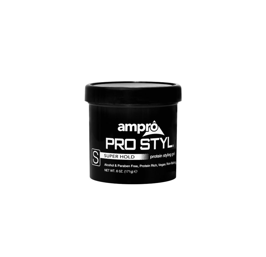 AMPRO STYLE JEL BLACK  6OZ