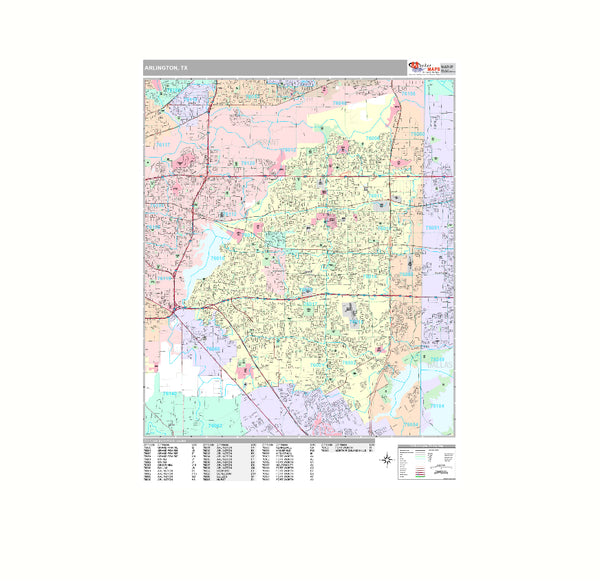 ARLINGTON MAP – Ranger Wholesale