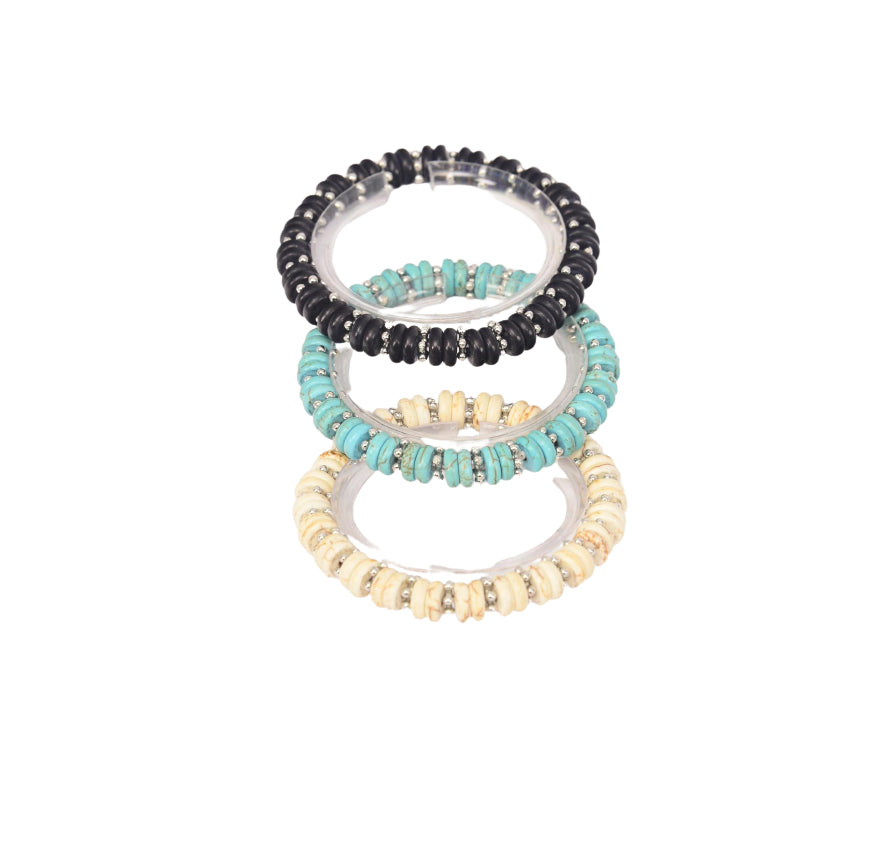 ASST STONE BRACLET 3014