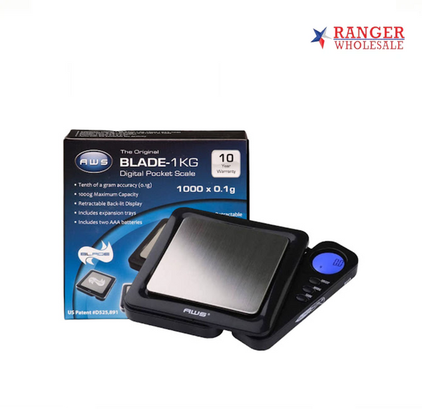 AWS SCALE 1KG BLACK
