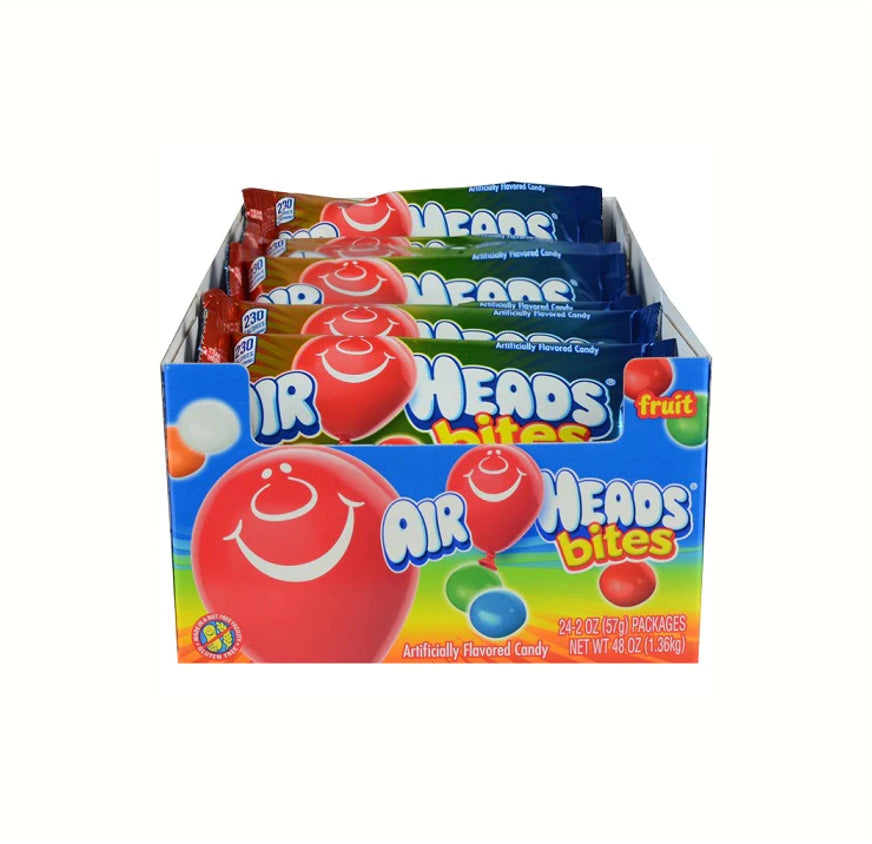 AIRHEADS BITES FRUIT 24/2OZ