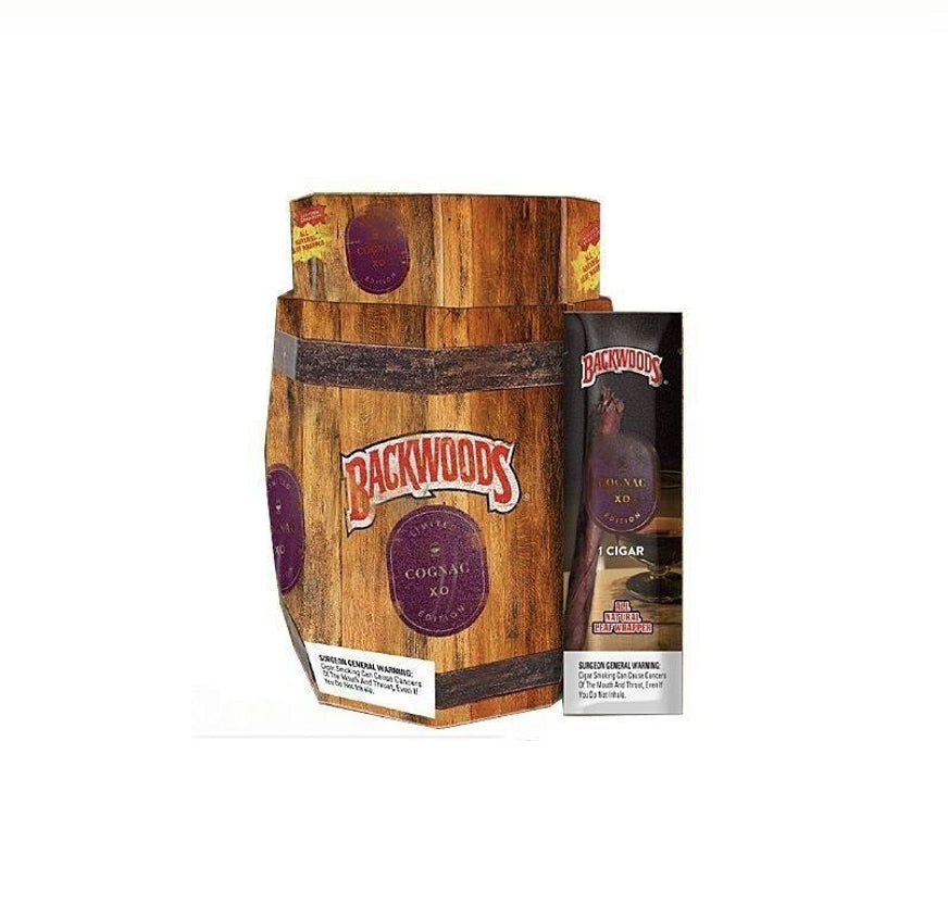 BACKWOODS 40CT COGNAC JAR