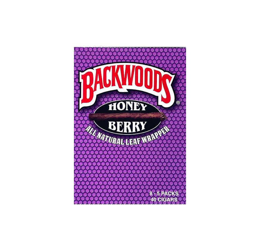 BACKWOODS 5*8PK -HONEYBERRY