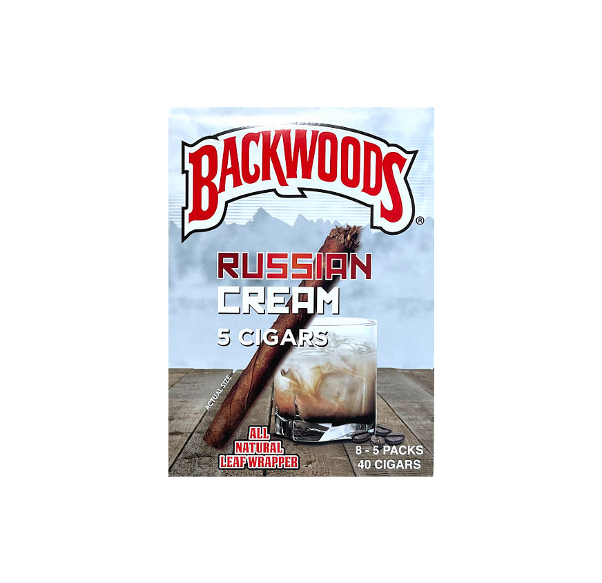 BACKWOODS 5*8PK -RUSSIAN CREAM