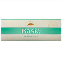 BASIC SLIVER MENTHOL100  BX