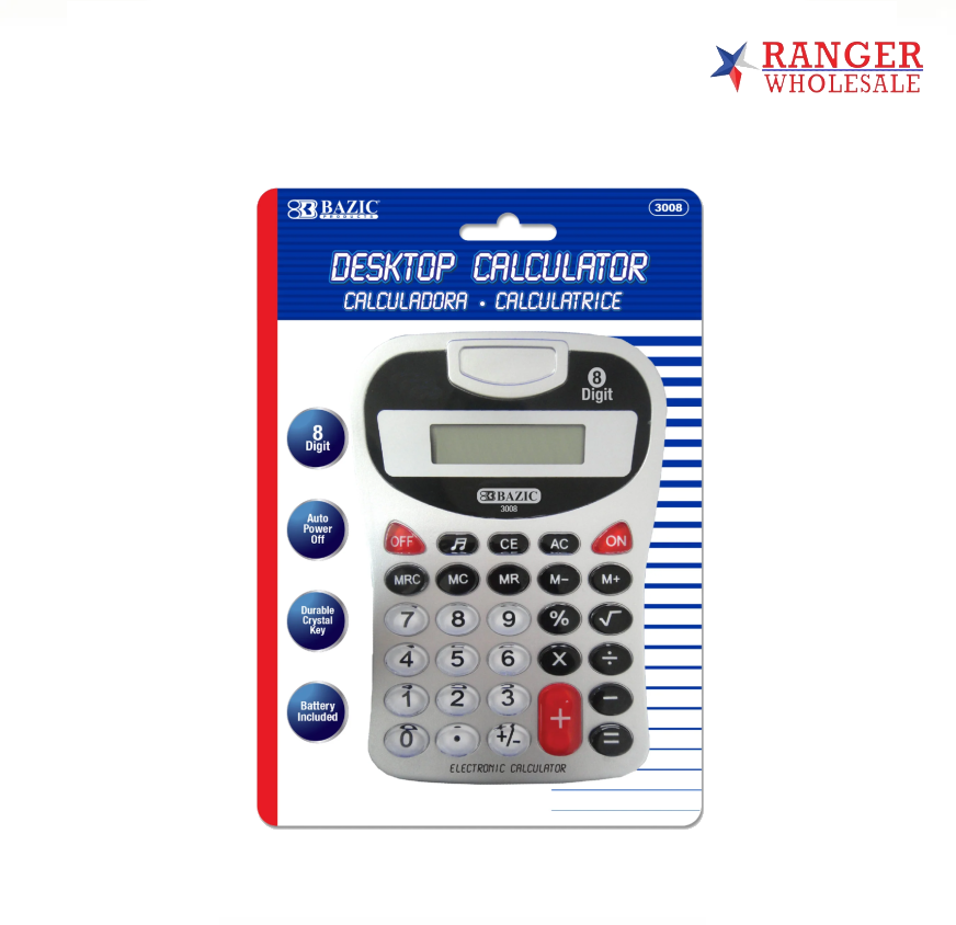 BAZIC 8 DIGIT CALCULATOR