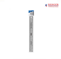 BAZIC RULER STAINLESS STEEL