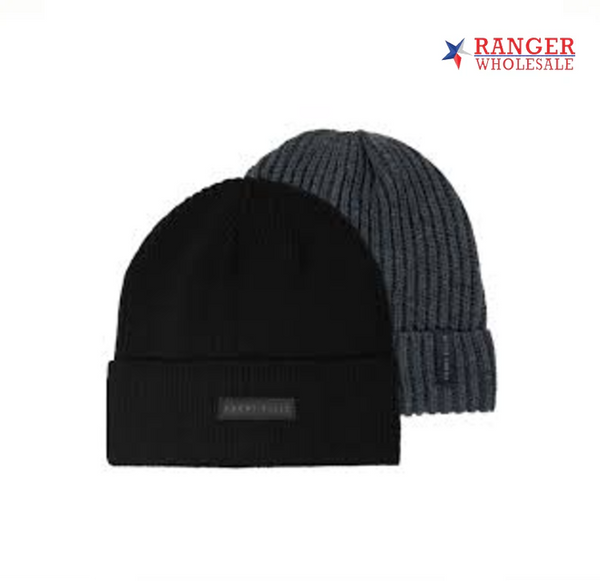 BEANIE VINTAGE BLACK/ GREY  AL