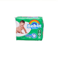 BEBIN DIAPERS SIZE-4 14CT
