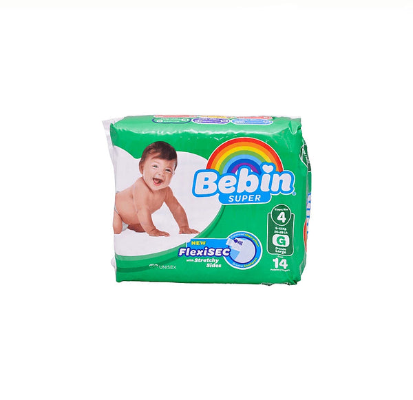 BEBIN DIAPERS SIZE-4 14CT