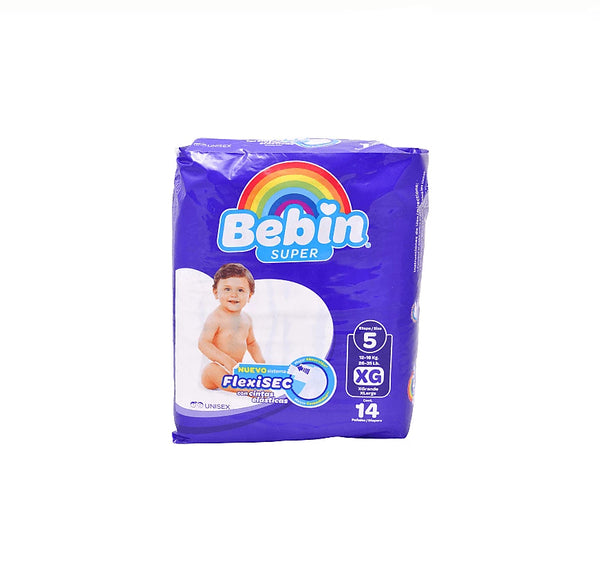 BEBIN DIAPERS SIZE-5 14CT