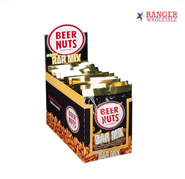 BEER NUTS BAR MIX 1.9OZ 12CT