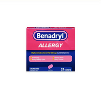 BENADRYL -24ct bx ALLERGY  ULT