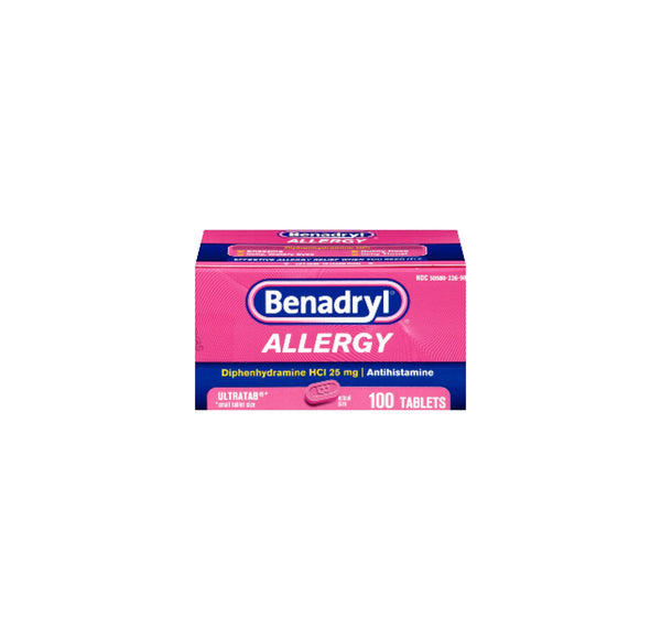 BENADRYL  ALLERGY 25CT 09/2019