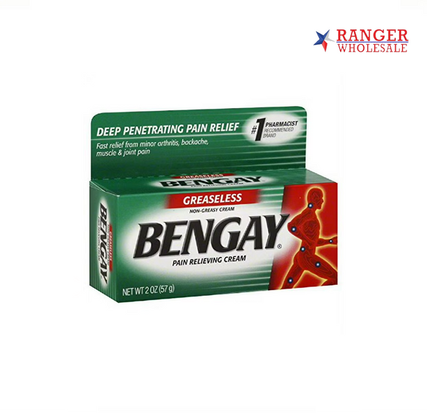 BENGAY GREASLESS 2oz (GREEN)*7