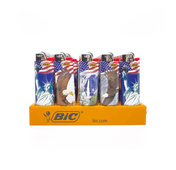 BIC BIG- LIGHTER AMERICAN 50CT