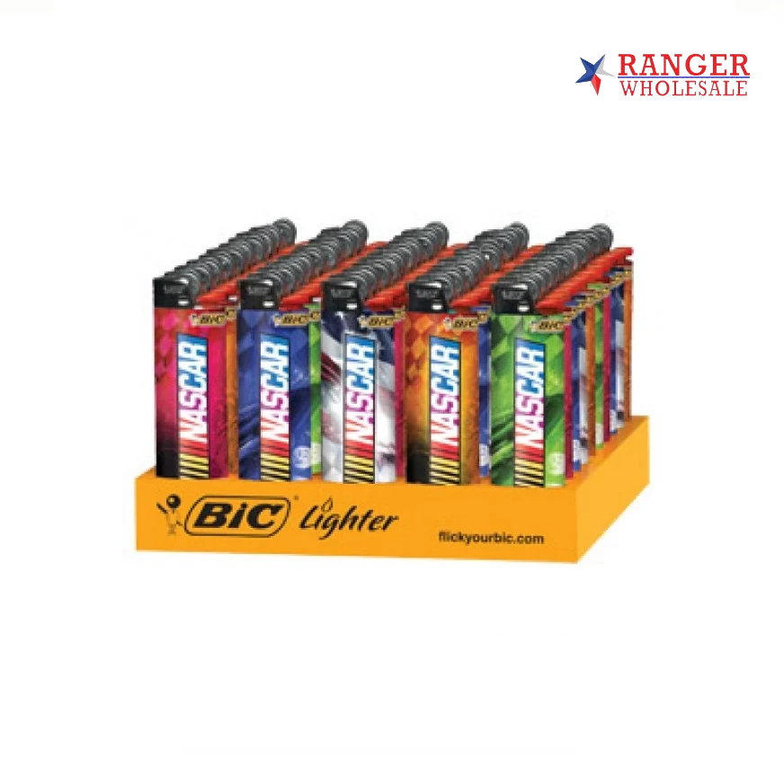 BIC BIG- LIGHTER NASCAR 50CT