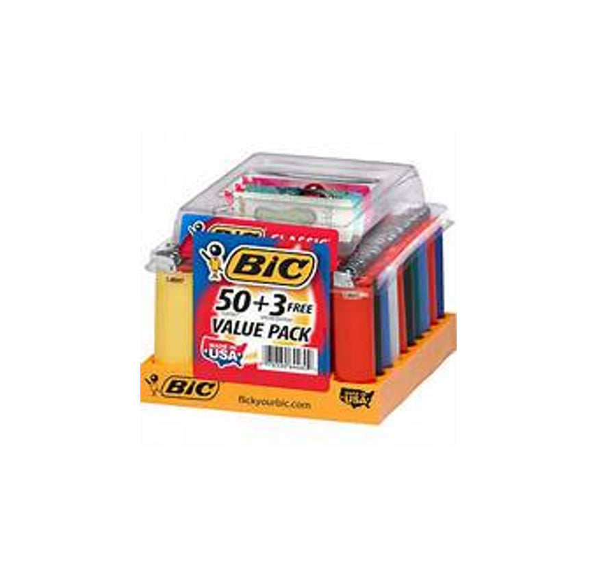 BIC BIG LIGHTER 50CT +3