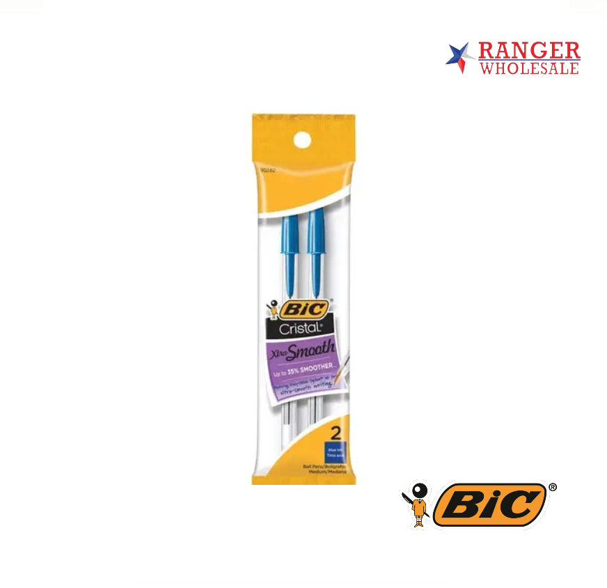 BIC CRYSTAL-BLUE PEN 2CT