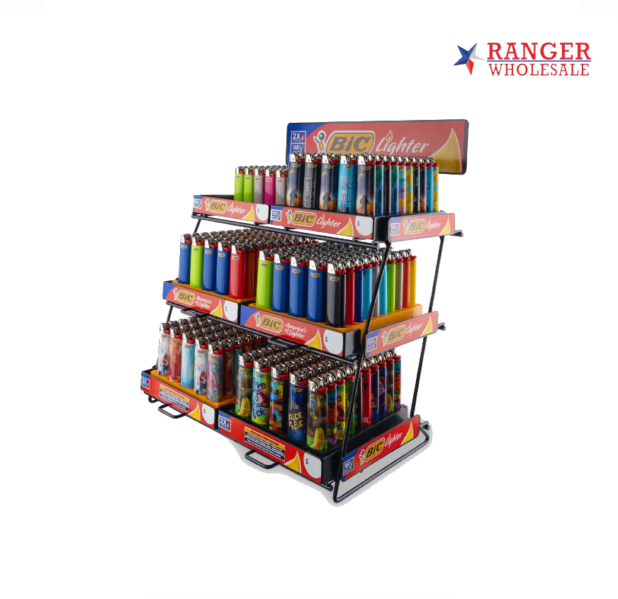 BIC LIGHTER 6CASE 300 CT & WIT