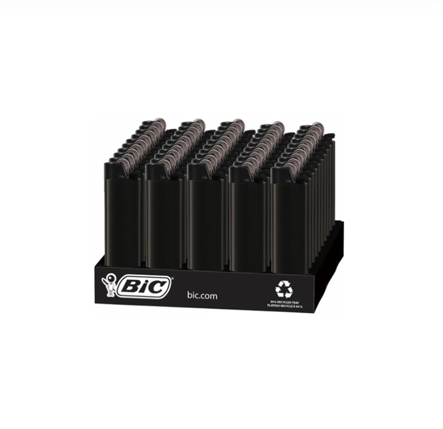 BIC LIGHTER BLACK OUT 50CT