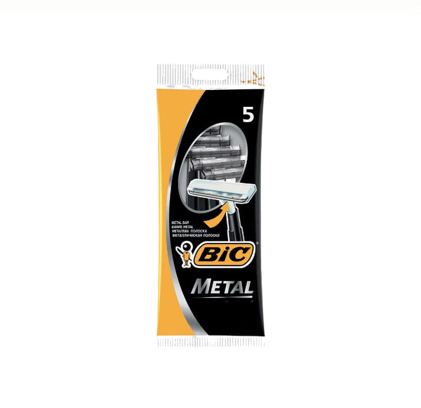 BIC METAL RAZOR 5CT