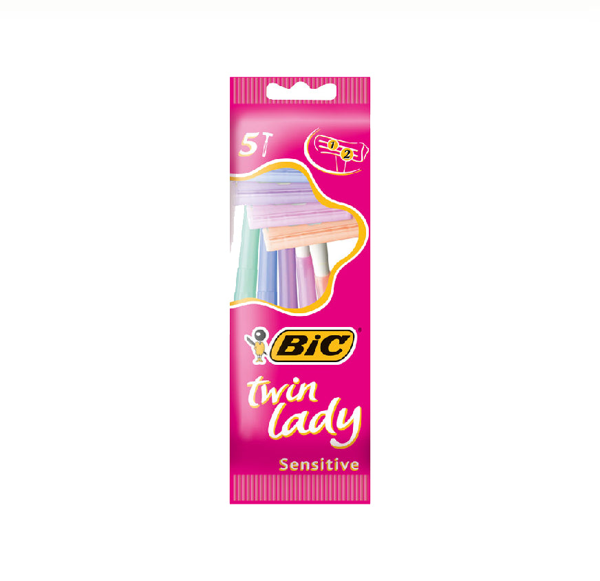 BIC RAZOR TWIN LADY 5CT
