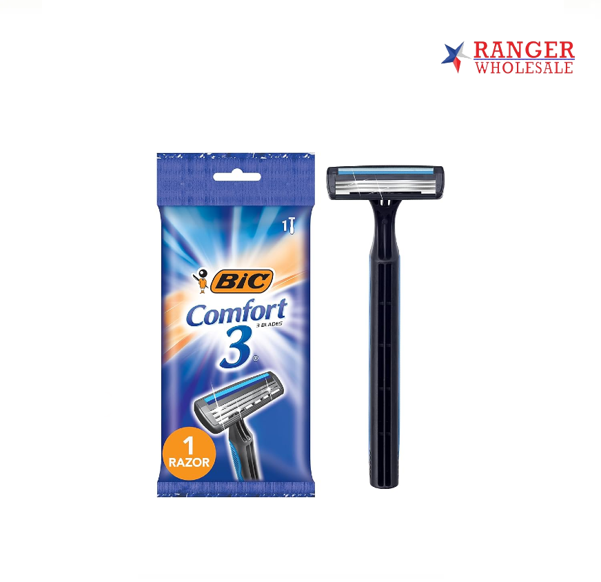 BIC SHAVER COMFORT 3 ( BLUE) 1