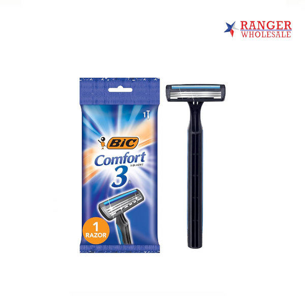 BIC SHAVER COMFORT 3 ( BLUE) 1