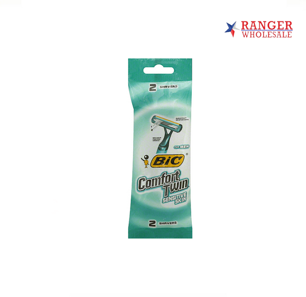 BIC SHAVER COMFORT TWIN GREEN