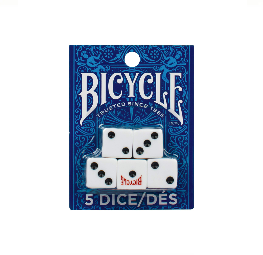BICYCLE DICE 5PCS