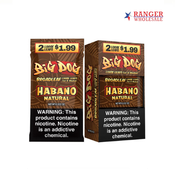 BIG DOG LEAF HABANO NATURAL