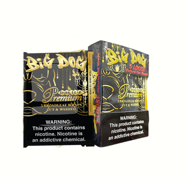 BIG DOG WRAP 5/8CT DARK LEAF