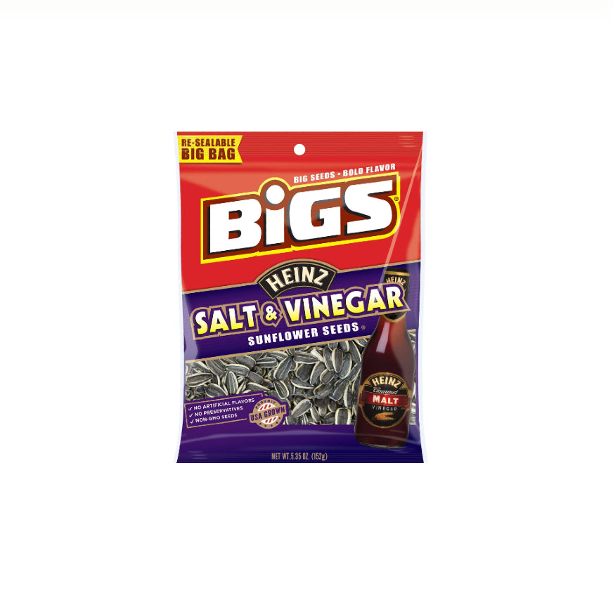 BIG SUNFLOWER SALT &VINEGAR 5.