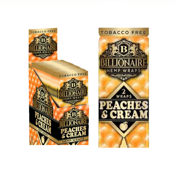 BILLIONAIRE WRAP PEACH 2/25CT