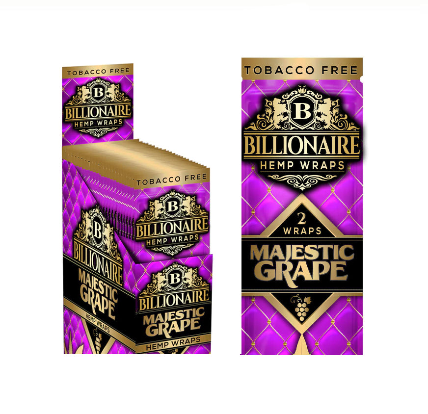 BILLIONAIRE WRAPS GRAPE 2/25CT