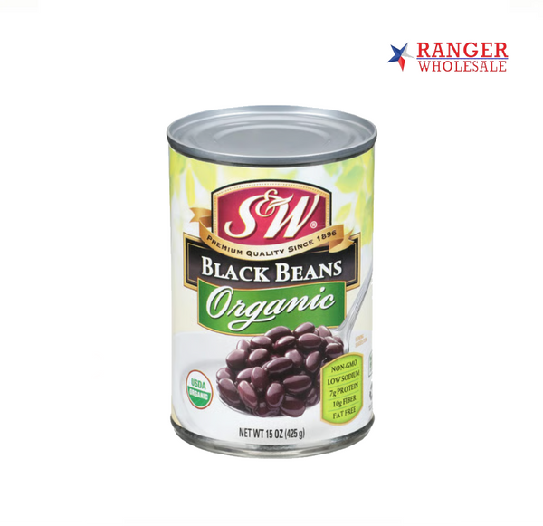 BLACK BEANS- sw organic -15oz
