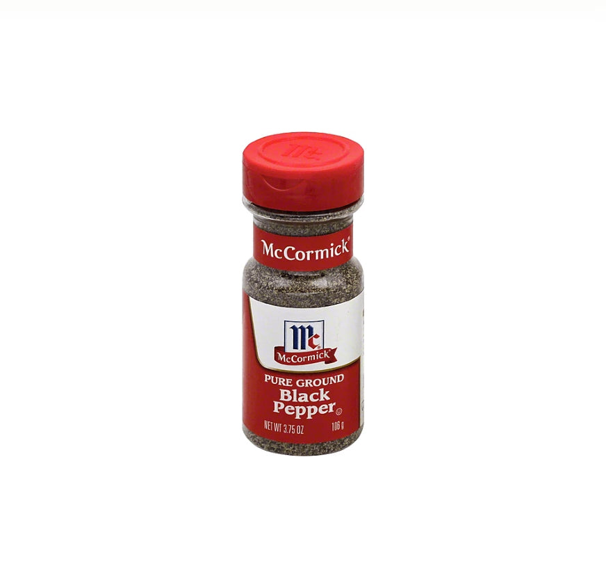 BLACK PEPPER MC CORMICK 2OZ