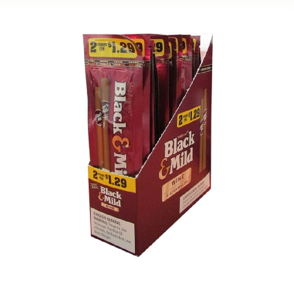 BLACK&MILD WINE FOIL PK 2-15CT