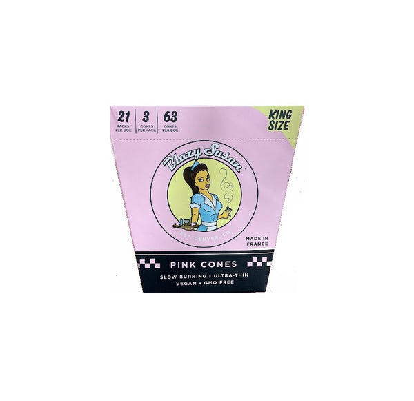 BLAZY SUSAN PRPL CONE KING21CT