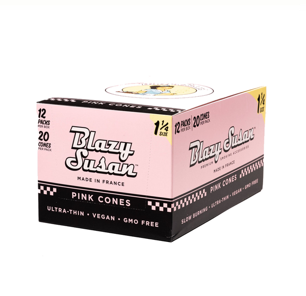 BLAZY SUSAN PINK CONE 1/4 20CT