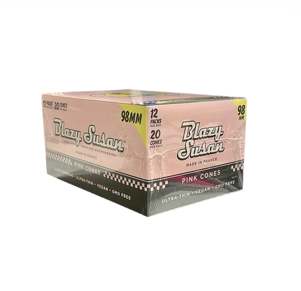 BLAZY SUSAN PINK CONE 98MM20CT