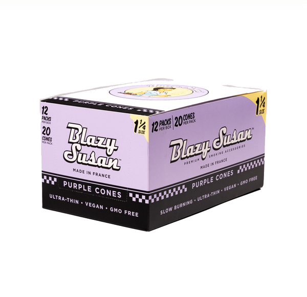 BLAZY SUSAN PUR CONE 11/4 20CT