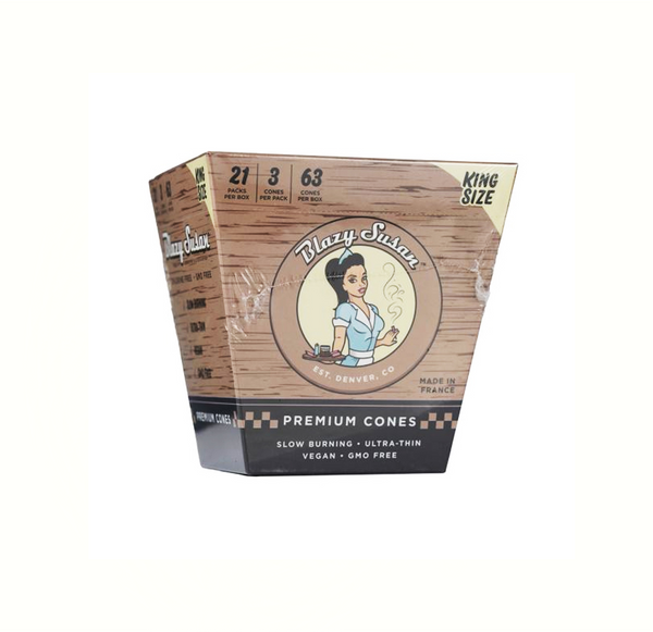 BLAZY SUSAN UNB CONE KING 21PK