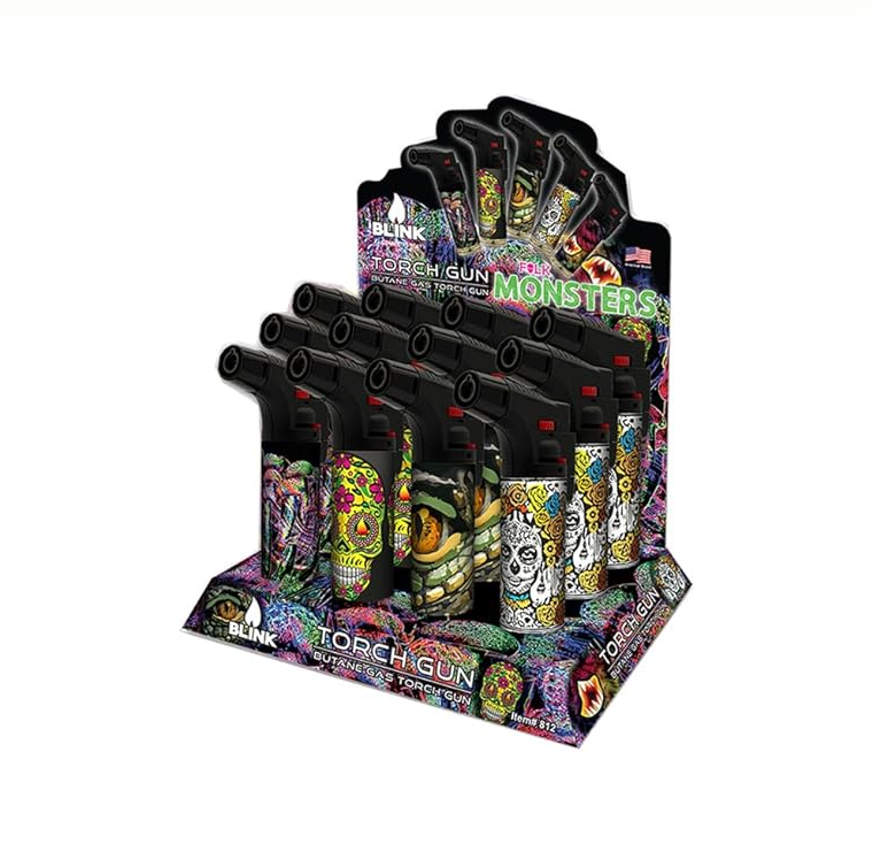 BLINK MONSTER FOLK TORCH 12CT