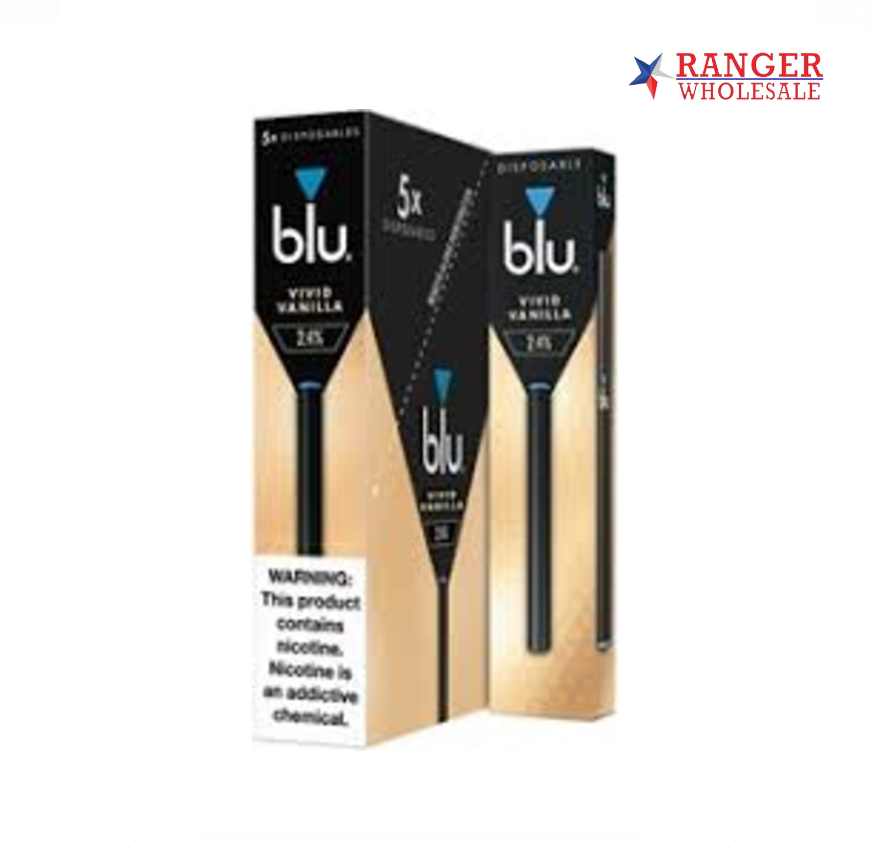 BLU 5CT DISPOSABLE VANILLA