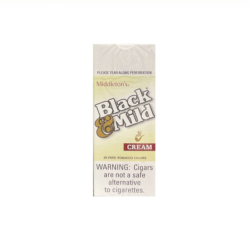 BLACK&MILD SINGLE 25CT CREAM