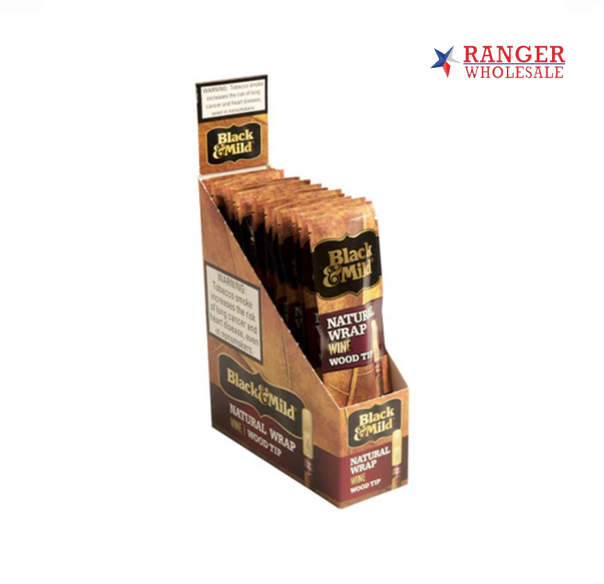 BM NATURAL WRAP WINE  WOODTIP