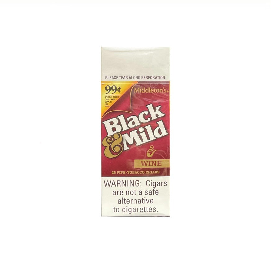 BLACK&MILD $0.99 WINE 25CT